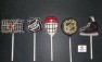1424 Hockey Theme Chocolate or Hard Candy Lollipop Mold